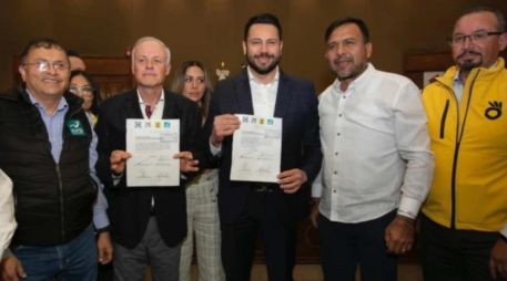 Alianza Va por el Estado de México se registró ante el IEEM. SUN