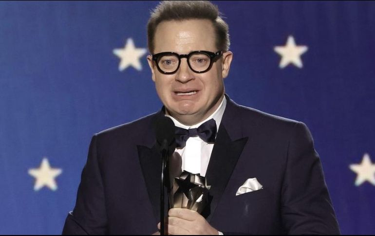 El rol en La Ballena es el primer gran papel de Fraser en 12 años. GETTY IMAGES