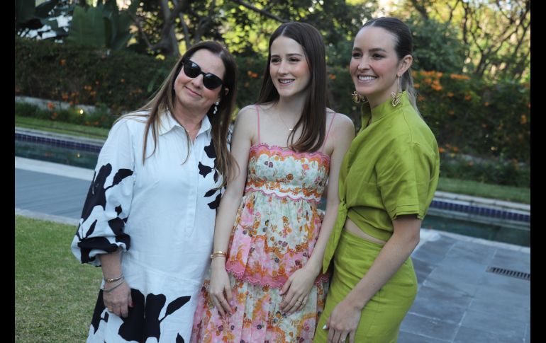 Anabel Simón Nucete, Vanessa y Andrea Larrazabal. GENTE BIEN JALISCO/Claudio Jimeno