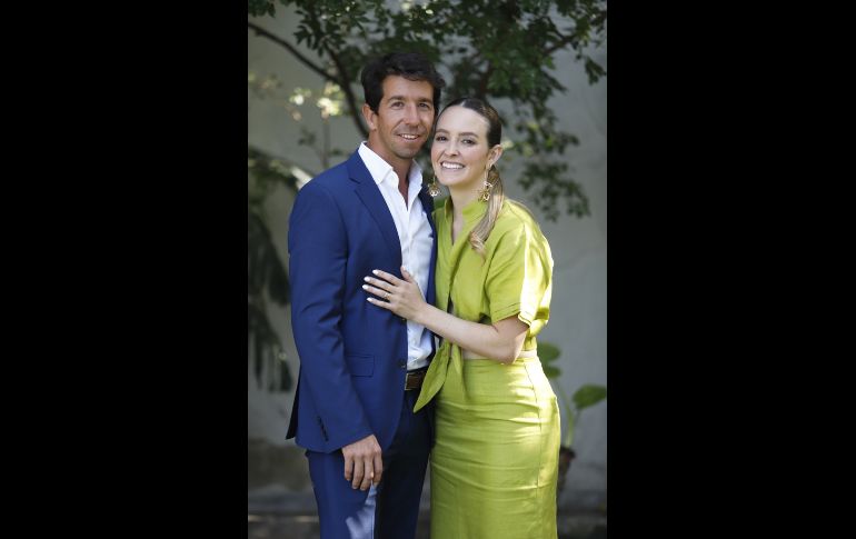 Andrea Larrazabal e Ignacio Maurin. GENTE BIEN JALISCO/Claudio Jimeno