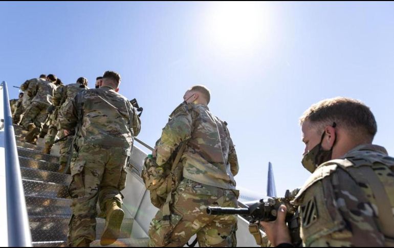 El ataque fue ordenado por el presidente Joe Biden. AFP