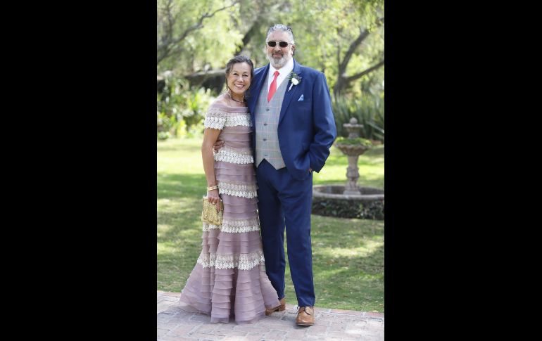 Lourdes Carolina Cham Amaral y Francisco Javier Acosta Ortega. GENTE BIEN JALISCO/Claudio Jimeno