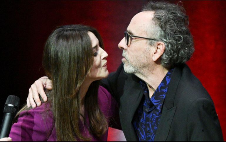 Mónica Bellucci y Tim Burton. ESPECIAL