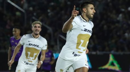 Eduardo Salvio abrió el camino a la victoria al minuto 50. IMAGO7/E. Reséndiz