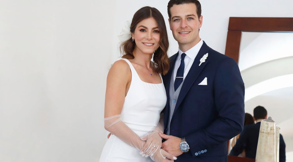 Mónica Magaña y Sergio Salinas. GENTE BIEN JALISCO/Claudio Jimeno