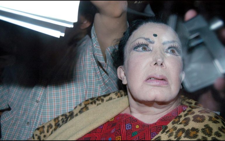 Irma Serrano fue una mujer polémica en el escenario mexicano. NTX/ ARCHIVO
