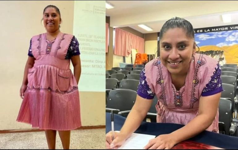 Dina escribió un trabajo de investigación con una novedosa propuesta pedagógica. SUN