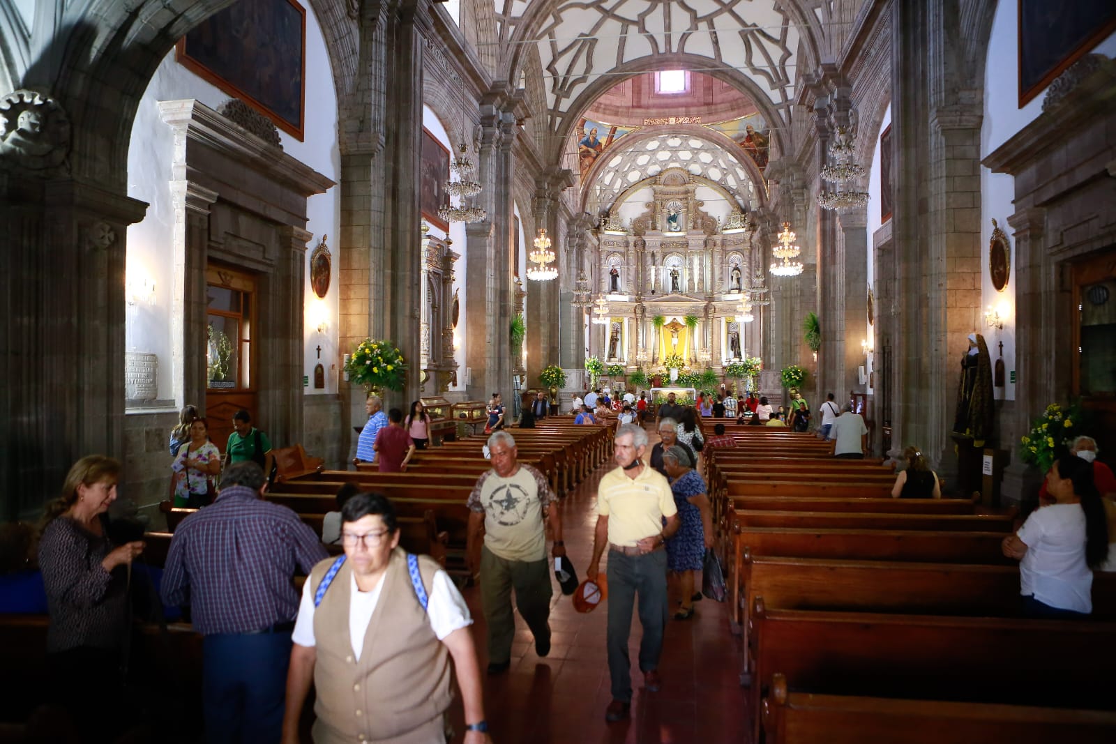 El Templo de San Francisco de Asís fue reabierto al público tras estar seis años cerrado. EL INFORMADOR/ CARLOS ZEPEDA