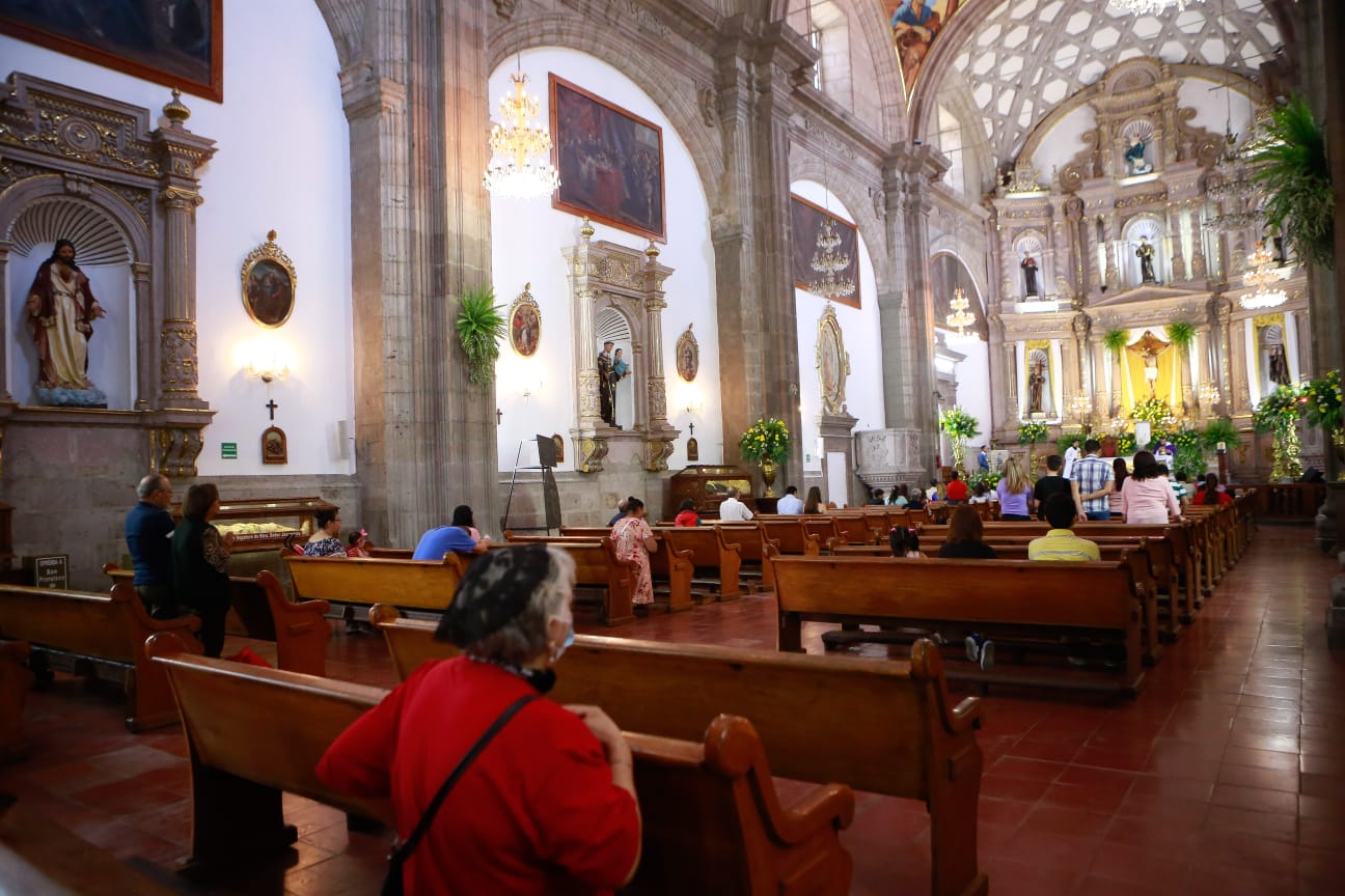 El Templo de San Francisco de Asís fue reabierto al público tras estar seis años cerrado. EL INFORMADOR/ CARLOS ZEPEDA