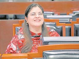 Hortensia Noroña. La legisladora se apoya en su visión académica para servir a la ciudadanía. ESPECIAL