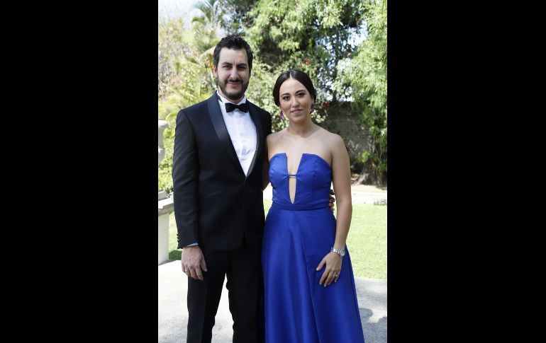 Sergio Merino y Vero Ruiz. GENTE BIEN JALISCO/Claudio Jimeno.