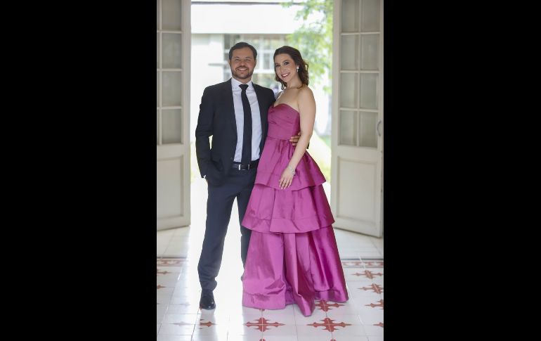 Alejandro López y Estela De Anda. GENTE BIEN JALISCO/Claudio Jimeno.