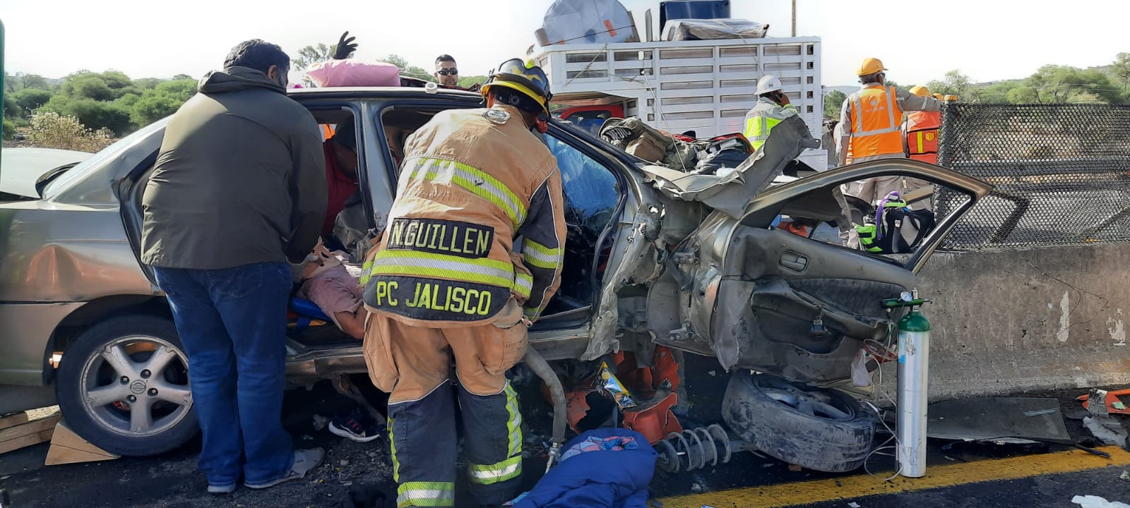 Cuatro personas fallecieron y dos resultaron lesionadas. ESPECIAL