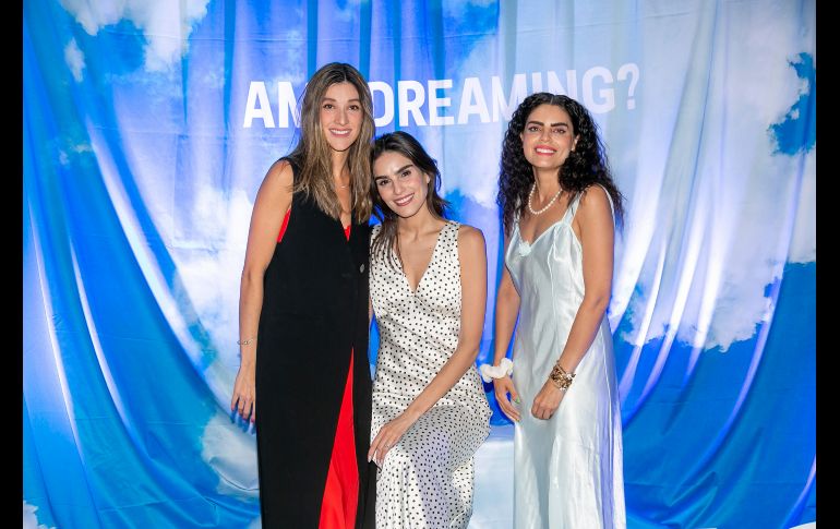 Paula Álvarez, Ale Infante y Anita Cuevas. GENTE BIEN JALISCO/ Jorge Soltero