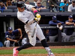 Aaron Judge regresó de su lesión conectando dos cuadrangulares. AP/B. Matthews