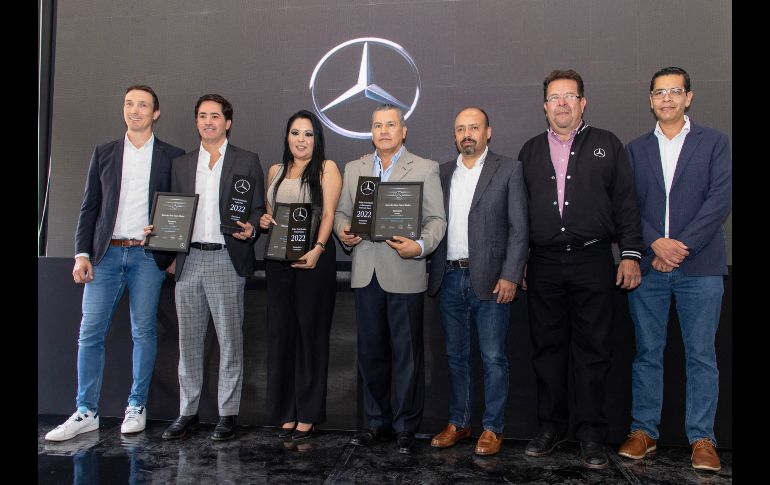 Dominik Amann, Carlos Martín del Campo, Erika Canales, Samuel Vélez, Oscar Benítez, Francisco Martínez e Ismael Jimenez. GENTE BIEN JALISCO/ Christian Pérez