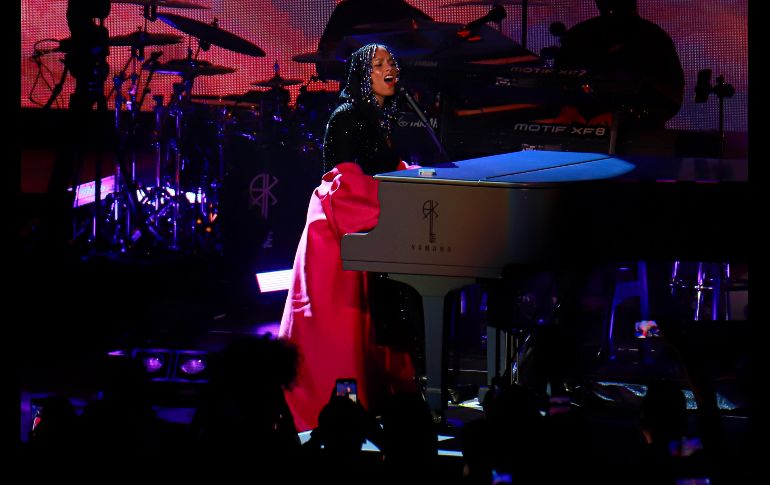 Alicia Keys, cerró su gira 