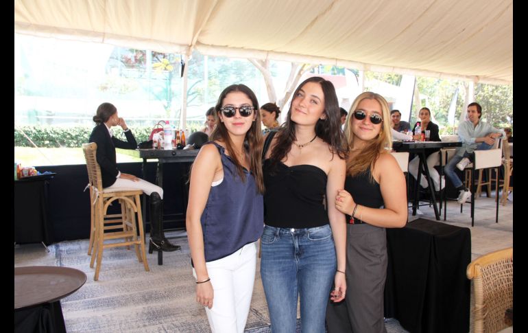 Lorenza Mena, María González y Sabina Amaro. GENTE BIEN JALISCO/ Esmeralda Escamilla