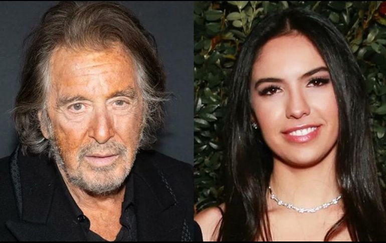 Al Pacino junto a su mujer,  Noor Alfallah. ESPECIAL