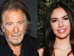 Al Pacino junto a su mujer,  Noor Alfallah. ESPECIAL