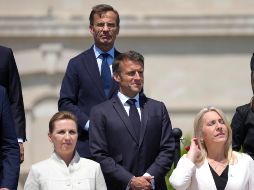 Emmanuel Macron, y el canciller alemán, Olaf Scholz, se reunieron hoy en Moldavia para externar la necesidad de repetir los comicios.  AP / A. Alexandru