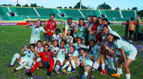 Esta es la segunda ocasión que México consigue ganar el premundial Sub-20. Twitter/@Miseleccionfem