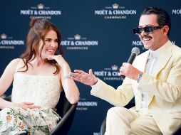 Karla Souza y Manolo Caro dieron a conocer a los ganadores de la incubadora de guiones. EL INFORMADOR/ C. Zepeda