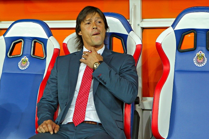 Matías Almeyda, durante el partido de vuelta de los Cuartos de Final de la Liga de Campeones de la Concacaf 2018 entre Chivas y Seattle Sounders celebrado en el estadio Akron. Imago7/ARCHIVO