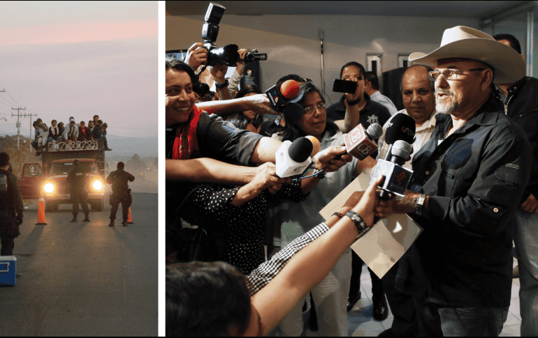 Hipólito Mora se convirtió en esa localidad en el líder de un movimiento armado en contra de los cárteles de la droga en el 2013. EFE / AFP / ARCHIVO