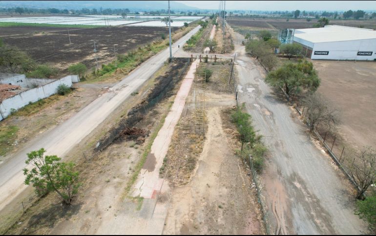 Este medio observó que hay partes donde las Vías Verdes requieren mantenimiento. EL INFORMADOR/ A. Navarro