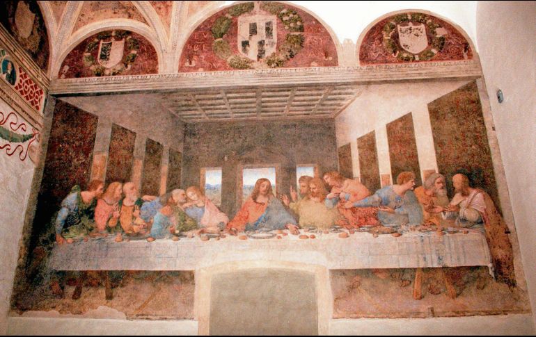 “La última cena” puede verse a detalle en la plataforma. AP