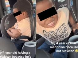 El video lo subió a TikTok la mamá del pequeño. ESPECIAL
