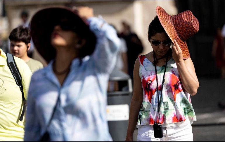 El hemisferio norte atraviesa este año una ola de calor récord, que elevó la temperatura media mundial promedio. EFE/ Archivo