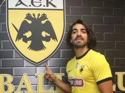 Rodolfo Pizarro jugará para la próxima temporada con el AEK de Grecia. ESPECIAL/@AEK_FC_OFFICIAL