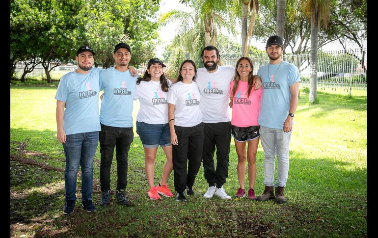 Carlos Alberto Hernández, Alejandro Hernández, Ilse Salas, Daniela Pinto, Claudio de Angelis, Ana Rangel Andy Galindo. GENTE BIEN JALISCO/ Jorge Soltero