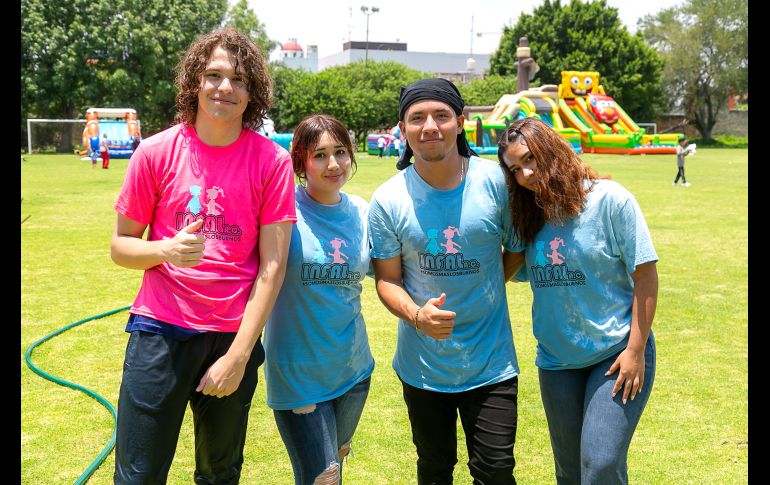 Javier Moreno, Paula Rodríguez, Leonardo Suarez y Naomi Ramos. GENTE BIEN JALISCO/ Jorge Soltero