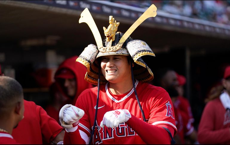 La gerencia de los Angels dijo que no canjeará a Ohtani en esta temporada, por lo que el japonés terminará la campaña con ellos. AP/P. Sancya