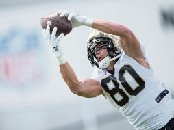 Jimmy Graham ha atrapado por lo menos ocho pases de anotación en seis de sus 12 temporadas. AP/G. Herbert