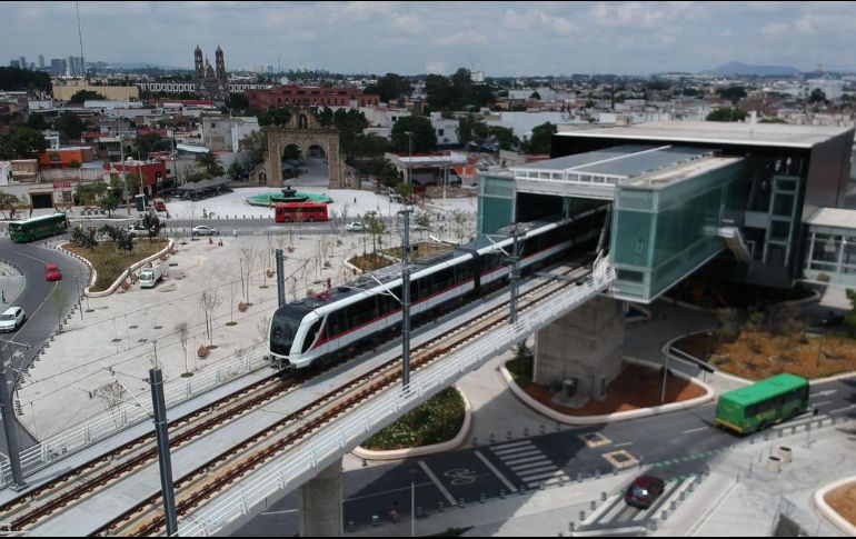 El servicio del tren ligero fue retomado a la brevedad, informó el Sistema de Tren Eléctrico Urbano (SITEUR). EL INFORMADOR/ ARCHIVO