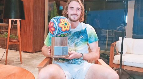 Tsitsipas también participará en Acapulco. SUN/A. Sanguino