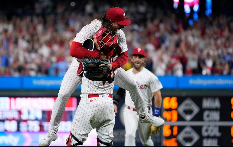 Michael Lorenzen es el responsable del decimocuarto juego sin hit en la historia de los Phillies. AP/M. Slocum