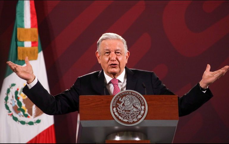 El Presidente aclaró en la conferencia matutina de prensa la deficinión de comunismo. SUN / ARCHIVO