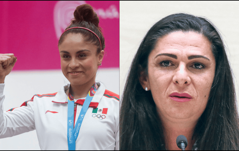 La raquetbolista, quien es considerada la mejor del mundo en la actualidad habló del trabajo de Ana Gabriela Guevara, directora de la Conade y le pidió olvidar sus rivalidades con los deportistas. ESPECIAL / NTX Y SUN