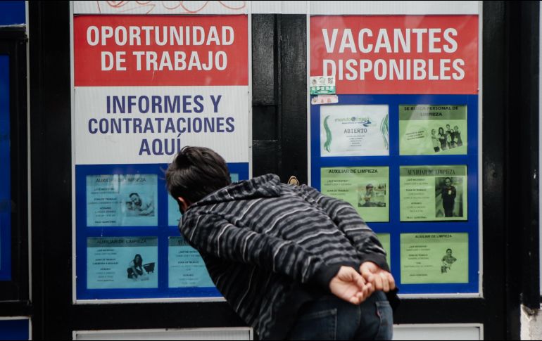 Las cifras de empleo reflejan el comportamiento de la economía de México, cuyo PIB creció un 3.6% interanual y un 0.8% trimestral en el segundo trimestre de 2023. EL INFORMADOR / ARCHIVO