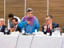 Beatriz Paredes reafirmó su compromiso para seguir trabajando por México. ESPECIAL