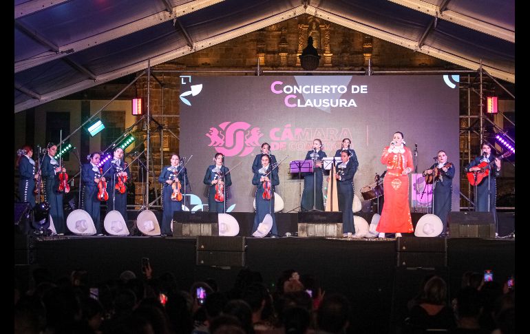 El Encuentro Internacional del Mariachi y la Charrería concluyó con un crecimiento del 10 por ciento en comparación al año pasado. EL INFORMADOR / H. Figueroa