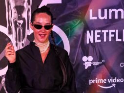 Ximena durante los Ariel en el Teatro Degollado. EL INFORMADOR/ A. Navarro