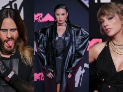 La alfombra roja de los MTV VMAs 2023 contó con la presencia de celebridades como Taylor Swift, Jared Leto y Demi Lovato. EFE/ Sarah Yenesel