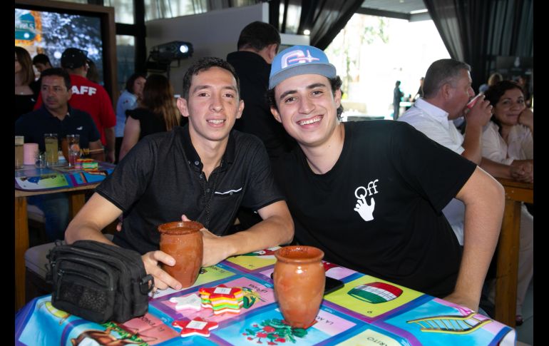 Leonardo Ledezma y Daniel Guzmán. GENTE BIEN JALISCO/ Jorge Soltero