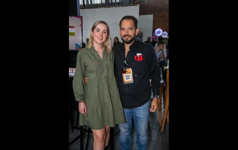 Flor Sandoval y Jonathan Zuno. GENTE BIEN JALISCO/ Jorge Soltero